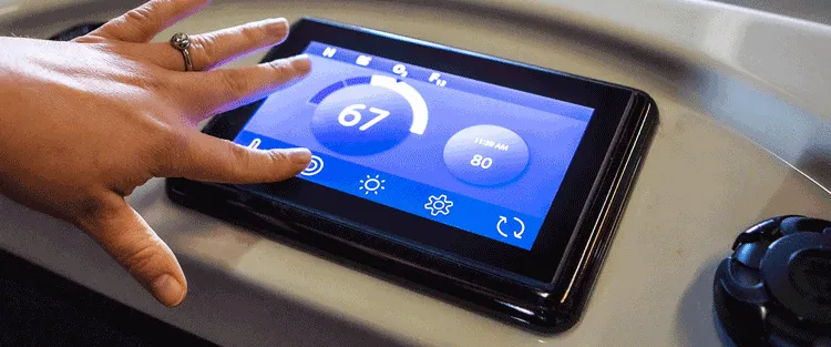 Cal Touch4™ for hot tubs in Utica